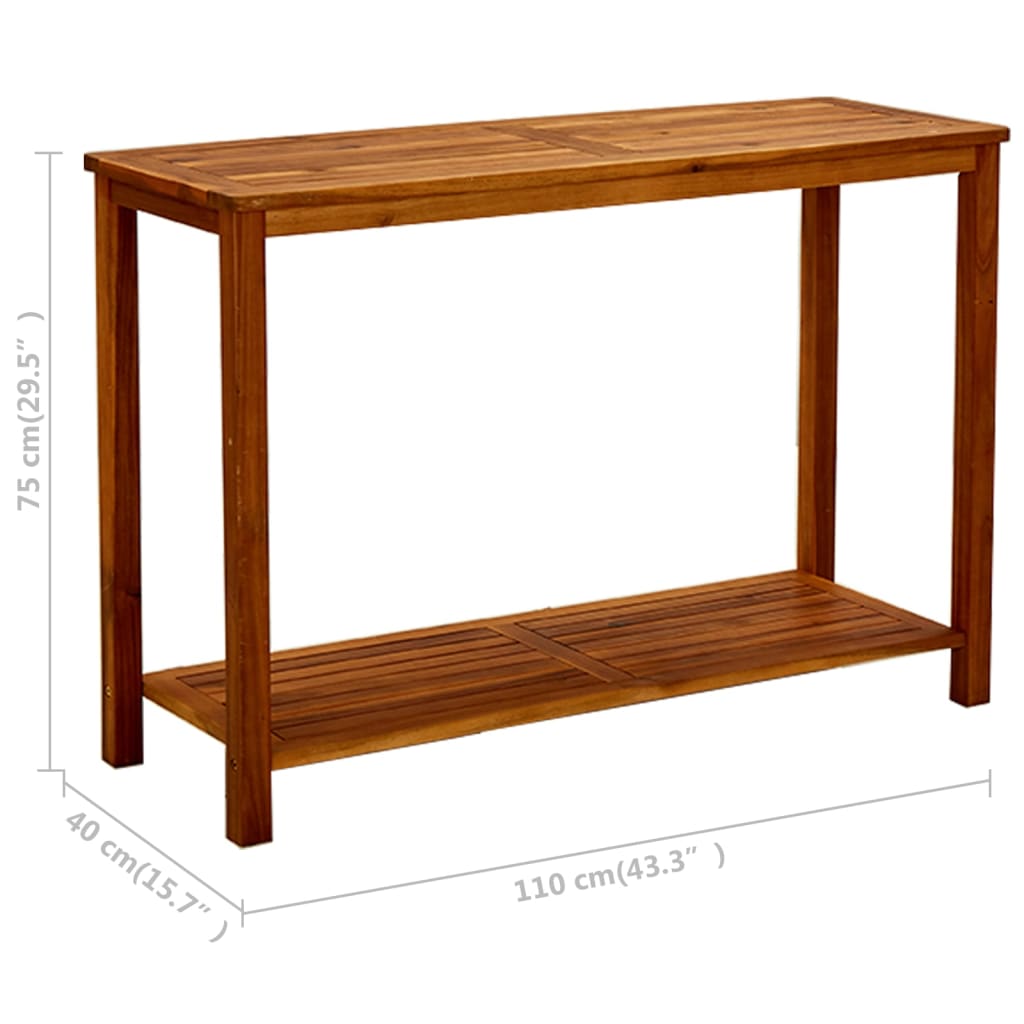 8720286543580_g_en_hd_6 vidaXL Garden Console Table 110x40x75 cm Solid Acacia Wood - Image 7
