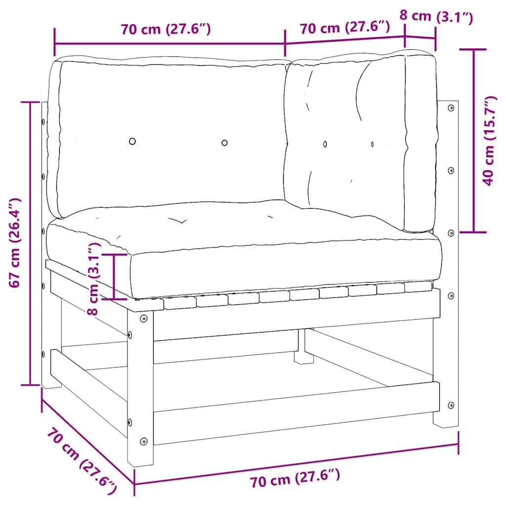 8720286543689_g_en_hd_4 vidaXL 2 Piece Garden Lounge Set with Cushions Solid Pinewood - Image 5