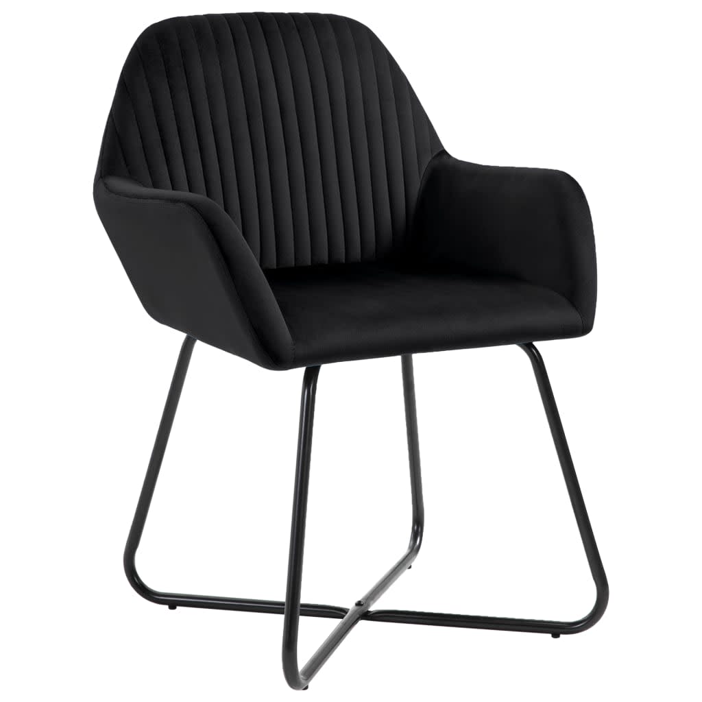 8720286557327_g_en_hd_1 vidaXL Dining Chairs 2 pcs Black Velvet - Image 2