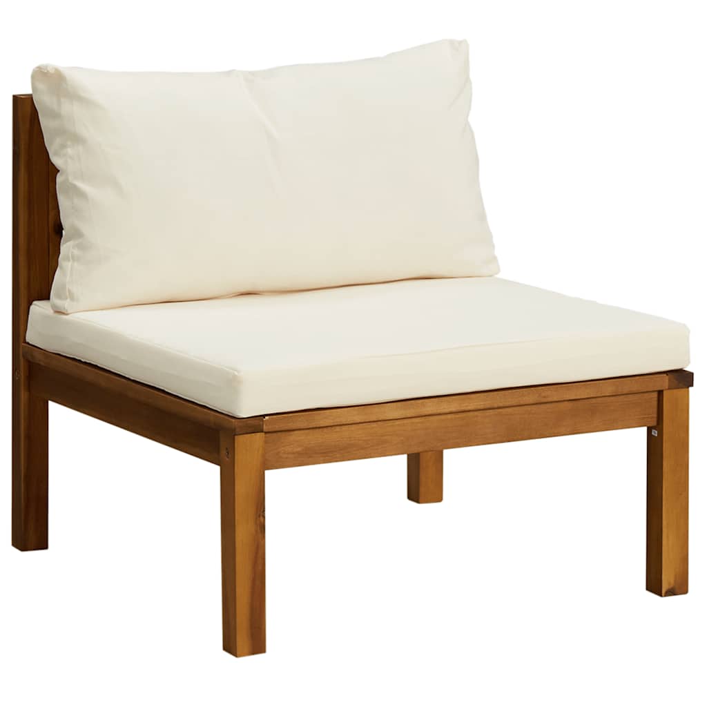 8720286557501_g_en_hd_1 vidaXL 2 Piece Garden Sofa Set with Cream White Cushions Acacia Wood - Image 3