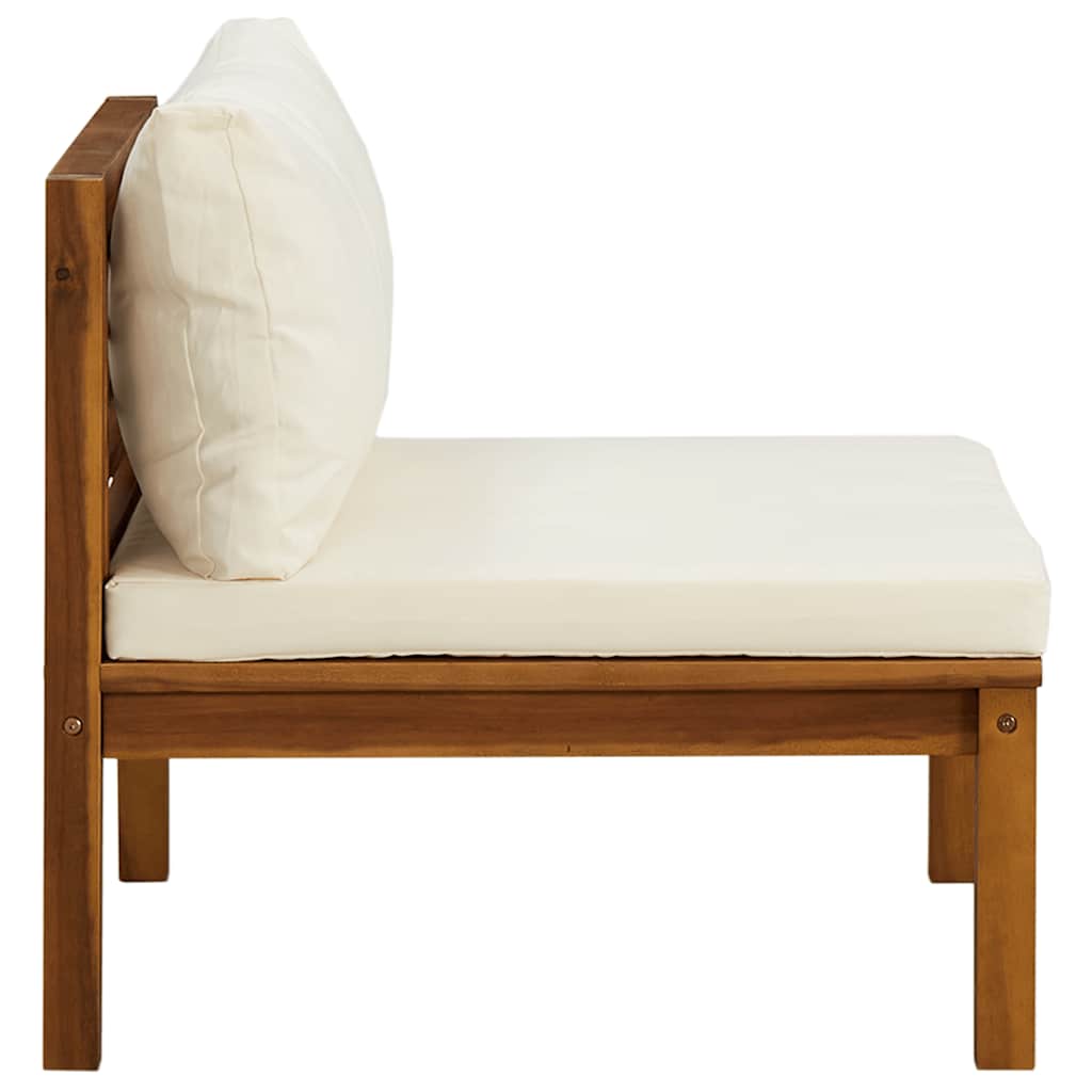 8720286557501_g_en_hd_3 vidaXL 2 Piece Garden Sofa Set with Cream White Cushions Acacia Wood - Image 5