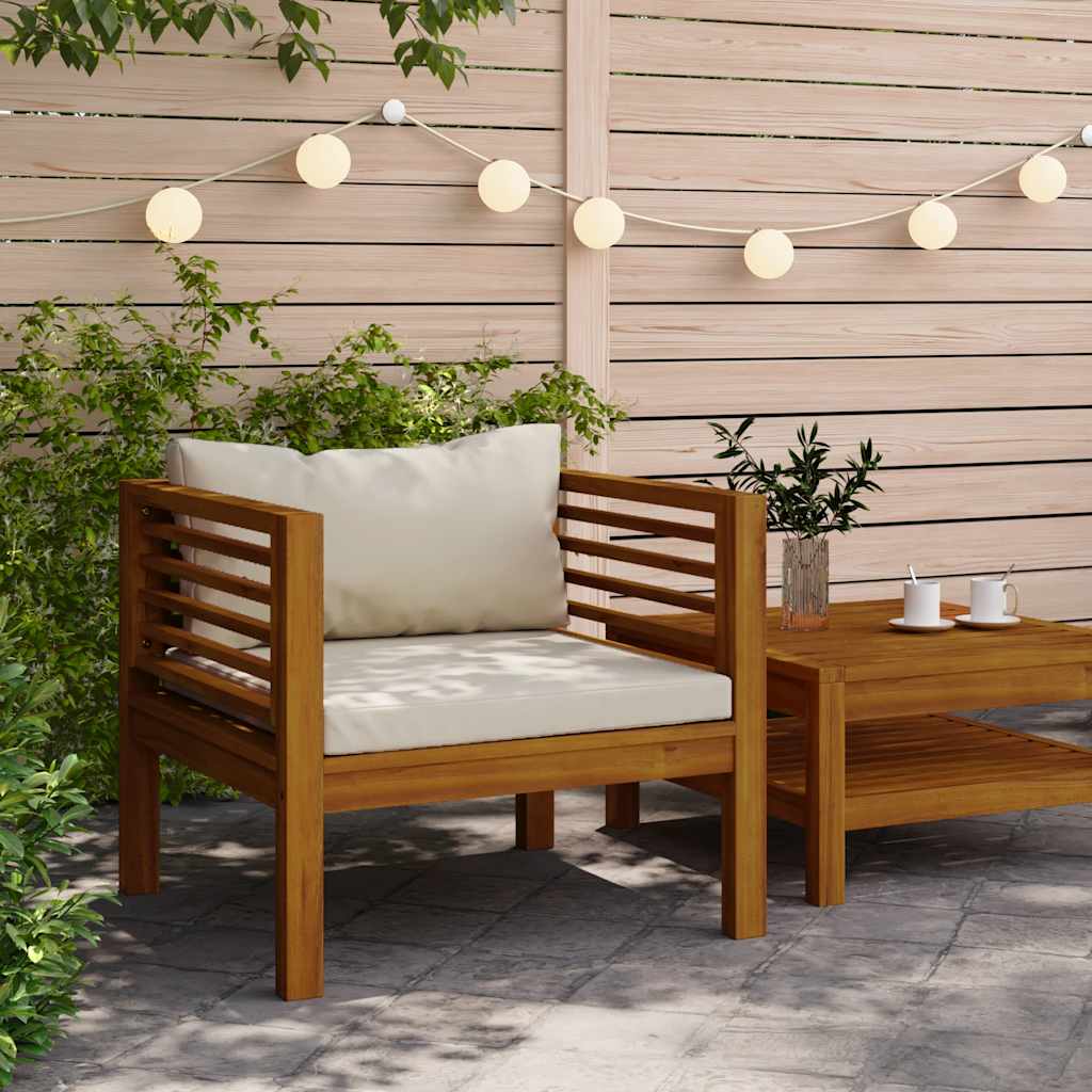 8720286557594_m_en_hd_1 vidaXL Garden Chair with Cream White Cushions Solid Acacia Wood - Image 1