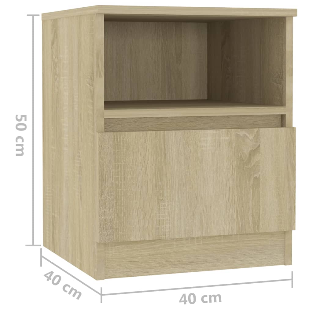 8720286557693_g_en_hd_6 vidaXL Bed Cabinets 2 pcs Sonoma Oak 40x40x50 cm Engineered Wood - Image 9