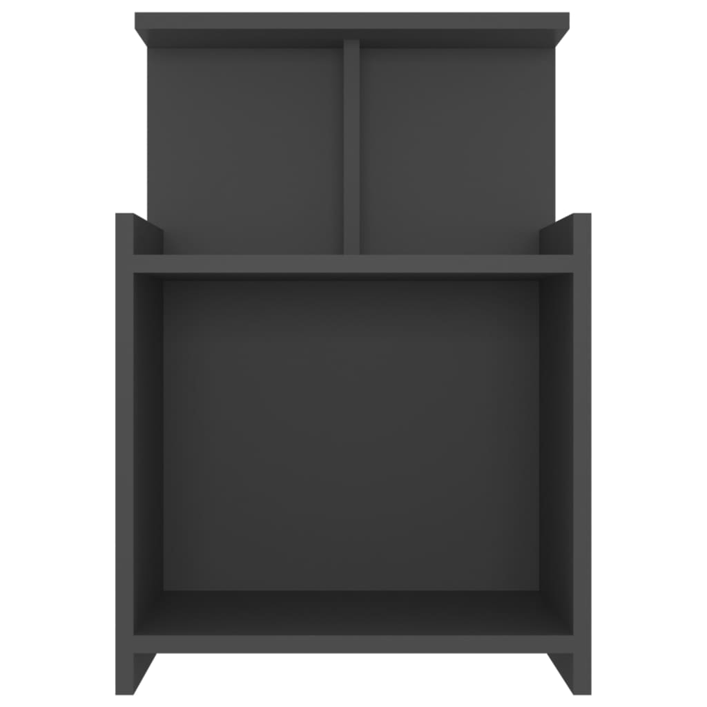 8720286557846_g_en_hd_1 vidaXL Bed Cabinet Grey 40x35x60 cm Engineered Wood - Image 4