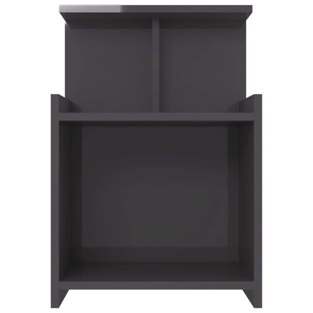 8720286557969_g_en_hd_1 vidaXL Bed Cabinet High Gloss Grey 40x35x60 cm Engineered Wood - Image 4