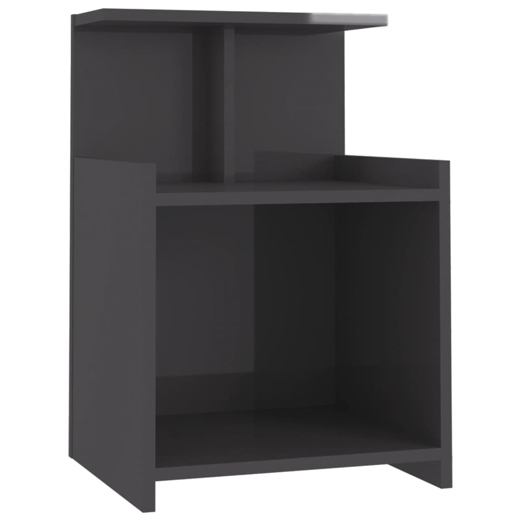 8720286557976_g_en_hd_1 vidaXL Bed Cabinets 2 pcs High Gloss Grey 40x35x60 cm Engineered Wood - Image 4