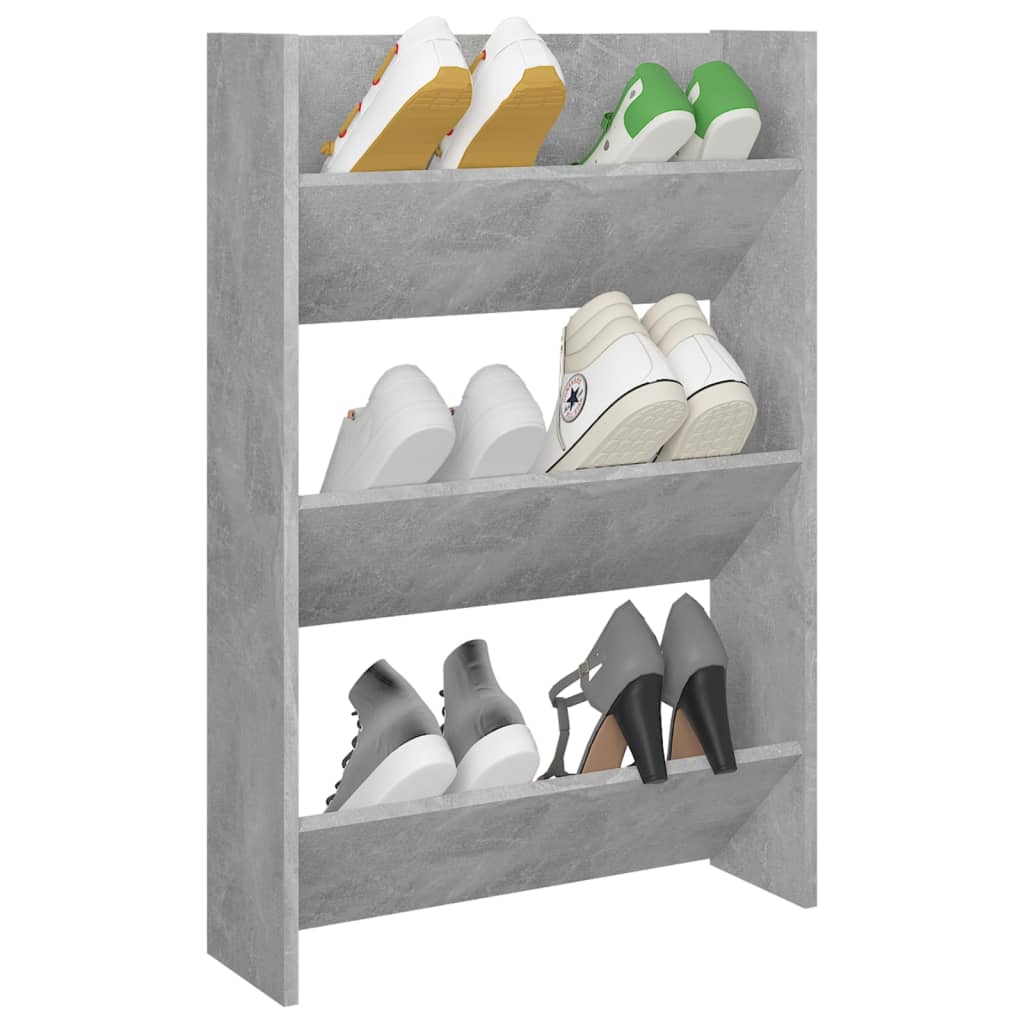 8720286559680_g_en_hd_1 vidaXL Wall Shoe Cabinet Concrete Grey 60x18x90 cm Engineered Wood - Image 4