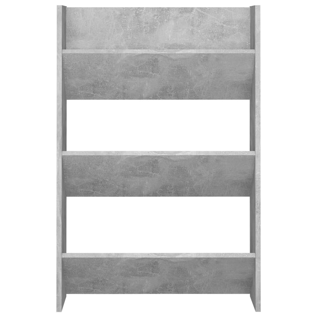 8720286559680_g_en_hd_2 vidaXL Wall Shoe Cabinet Concrete Grey 60x18x90 cm Engineered Wood - Image 5