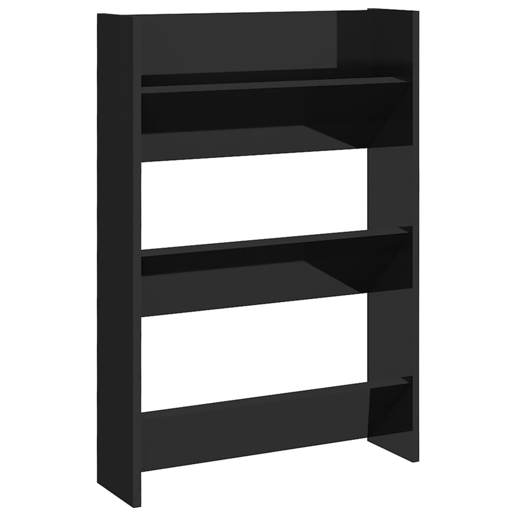 8720286559741_a_en_hd_1 vidaXL Wall Shoe Cabinet High Gloss Black 60x18x90 cm Engineered Wood - Image 2