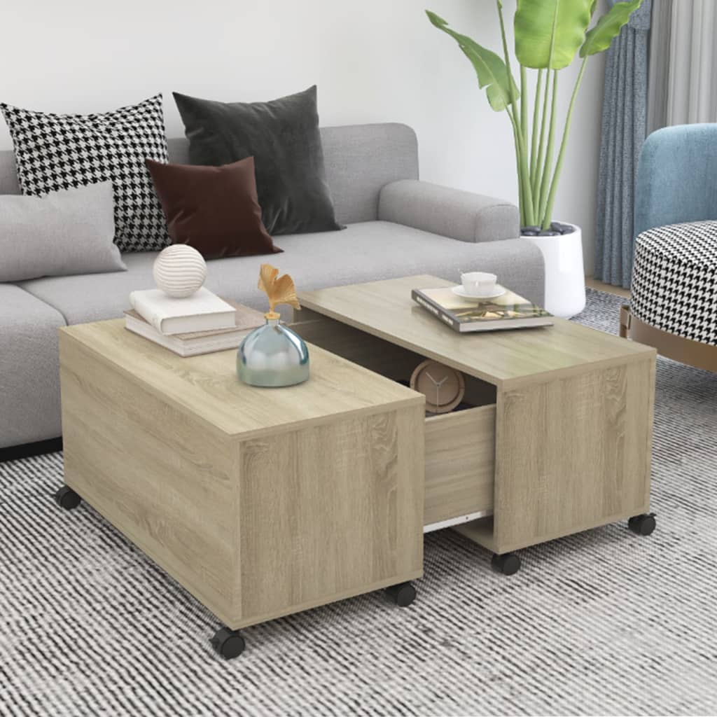 8720286560716_m_en_hd_1 vidaXL Coffee Table Sonoma Oak 75x75x38 cm Engineered Wood - Image 1