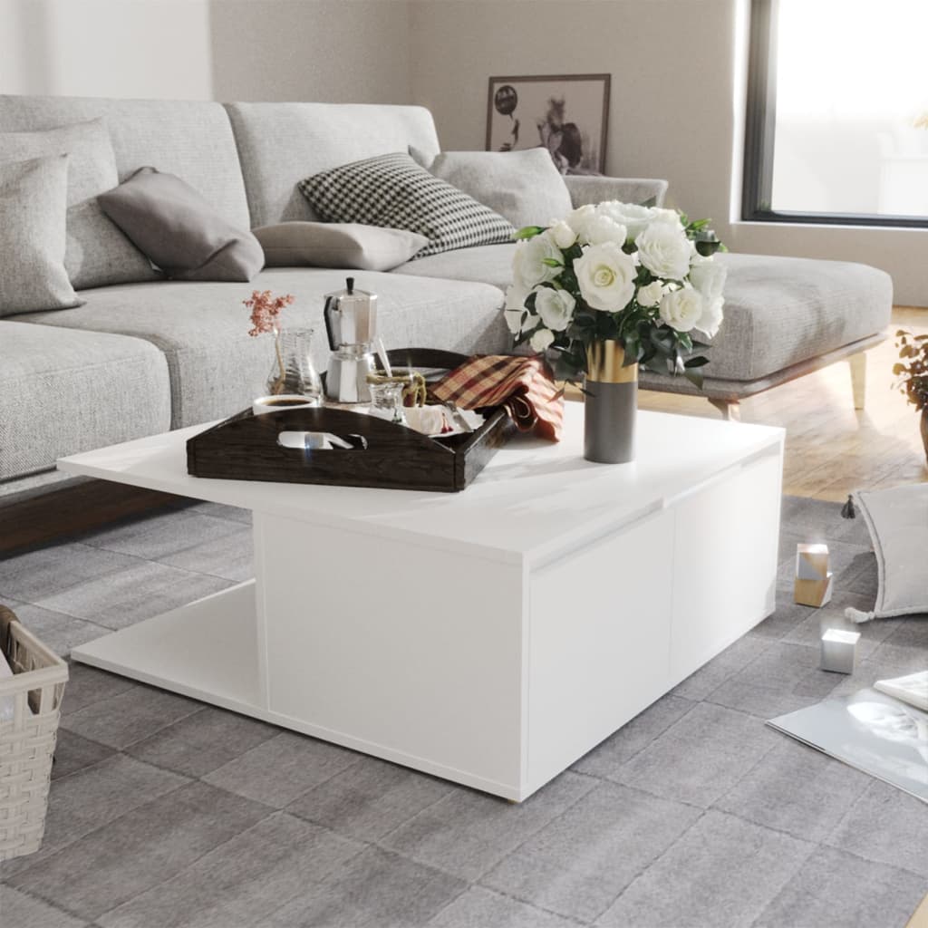 8720286560778_m_en_hd_1 vidaXL Coffee Table White 80x80x31 cm Engineered Wood - Image 1