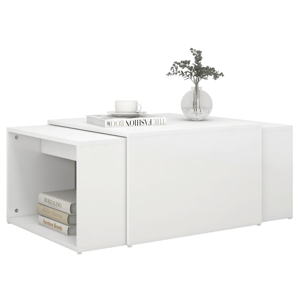 8720286560952_g_en_hd_6 vidaXL 3 Piece Nesting Coffee Table Set White 60x60x38 cm Engineered Wood - Image 8
