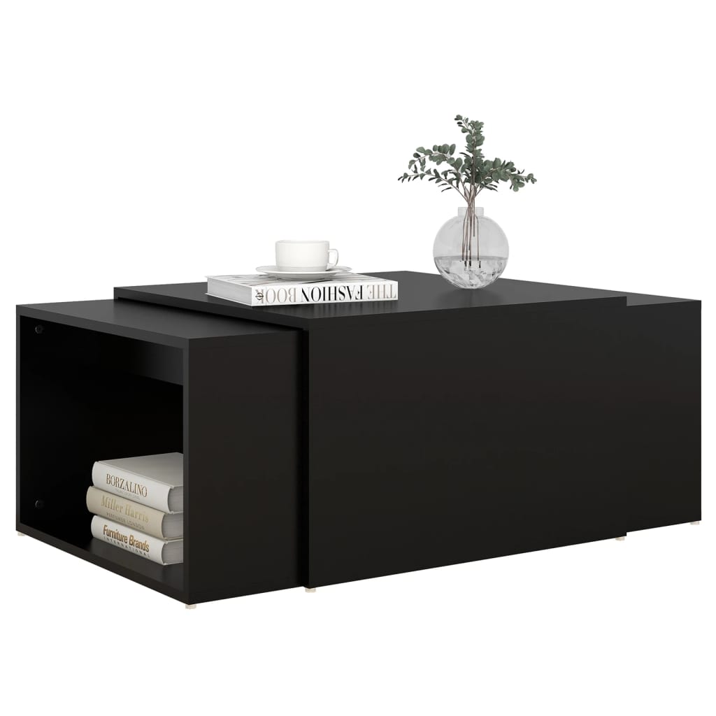 8720286560976_g_en_hd_6 vidaXL 3 Piece Nesting Coffee Table Set Grey 60x60x38 cm Engineered Wood - Image 8