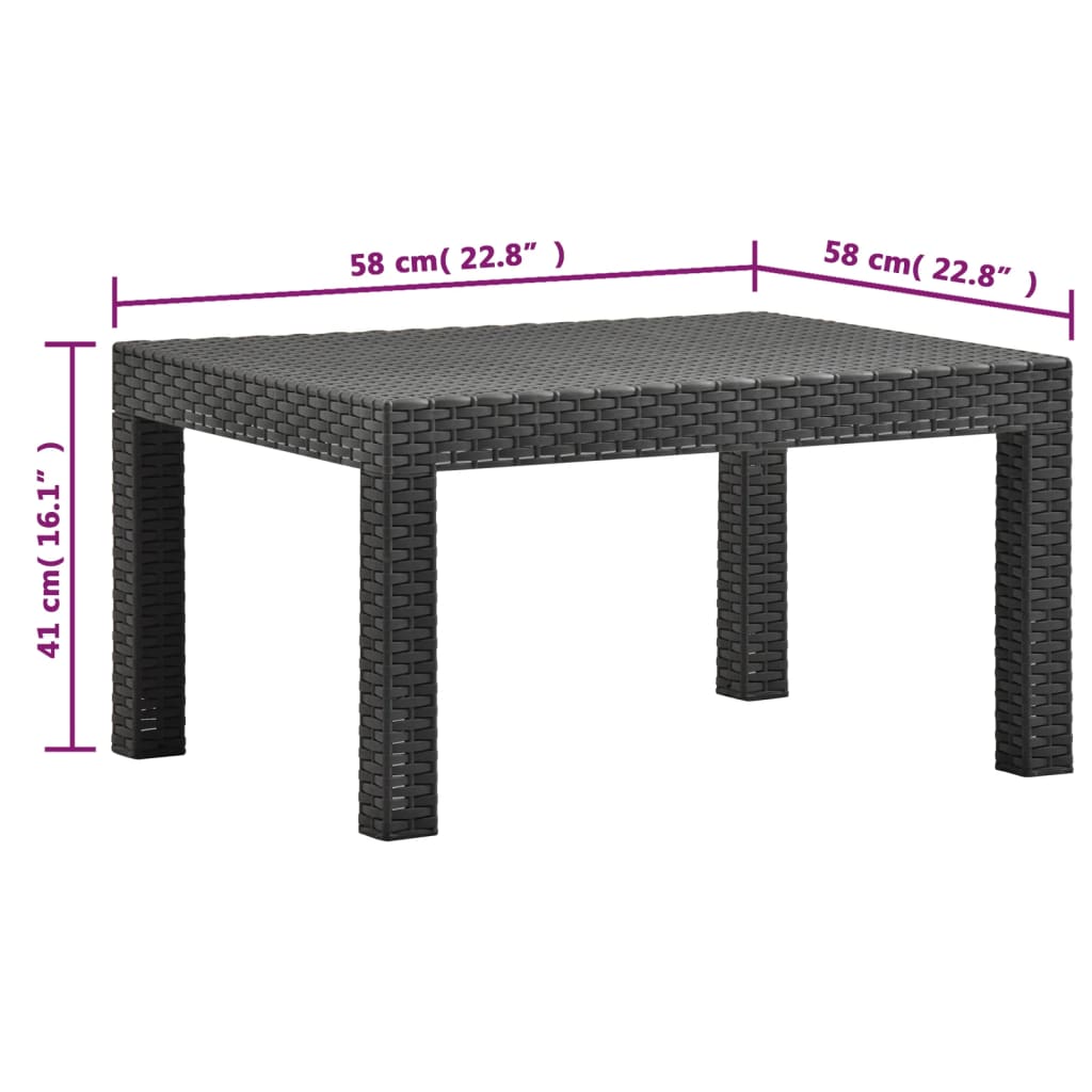 8720286562376_g_en_hd_10 vidaXL 2 Piece Garden Lounge Set with Cushions PP Rattan Anthracite - Image 12