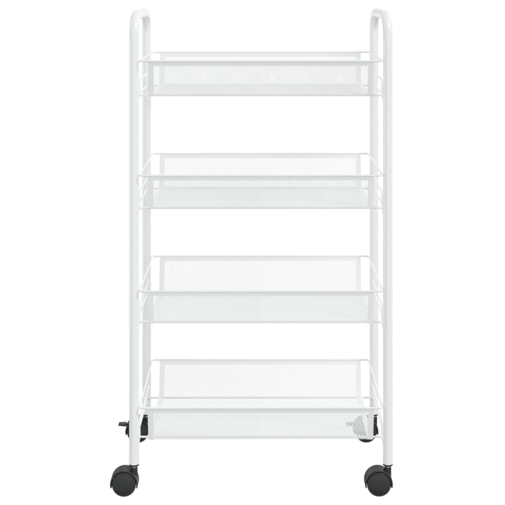8720286562802_g_en_hd_1 vidaXL 4-Tier Kitchen Trolley White 46x26x85 cm Iron - Image 3