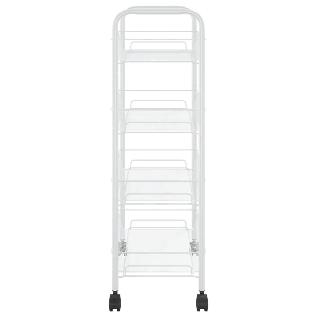 8720286562802_g_en_hd_2 vidaXL 4-Tier Kitchen Trolley White 46x26x85 cm Iron - Image 4