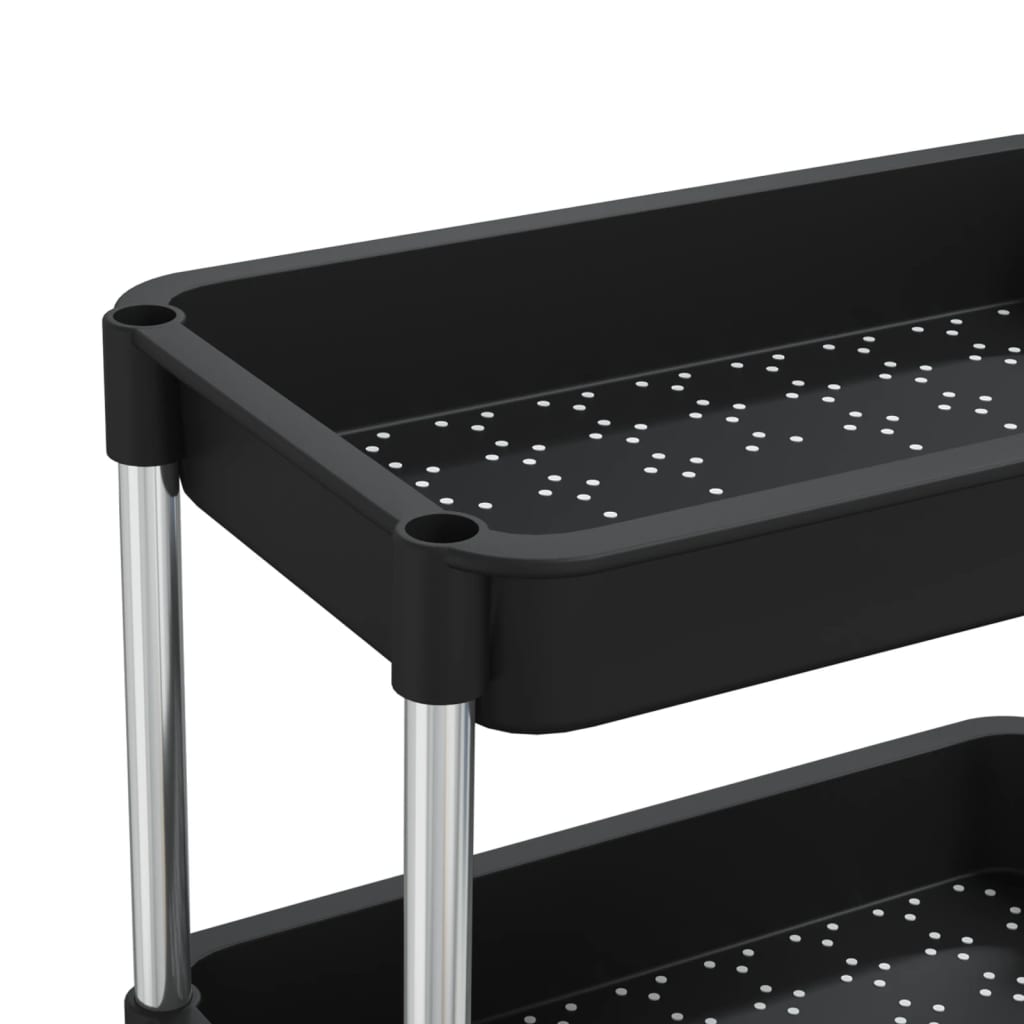 8720286562857_g_en_hd_3 vidaXL 5-Tier Kitchen Trolley Black 42x29x128 cm Iron and ABS - Image 5