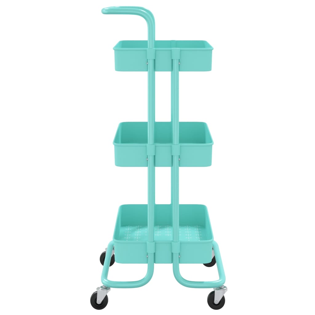 8720286562925_g_en_hd_2 vidaXL 3-Tier Kitchen Trolley Turquoise 42x35x85 cm Iron and ABS - Image 4
