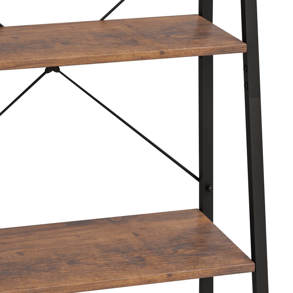 8720286563229_g_en_hd_4 vidaXL 5-Tier Standing Shelf Dark Brown and Black 56x35x174 cm - Image 7
