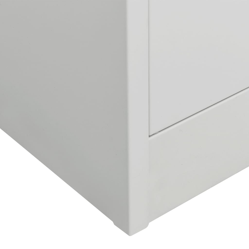 8720286563984_g_en_hd_8 vidaXL Wardrobe Light Grey 80x50x180 cm Steel - Image 10