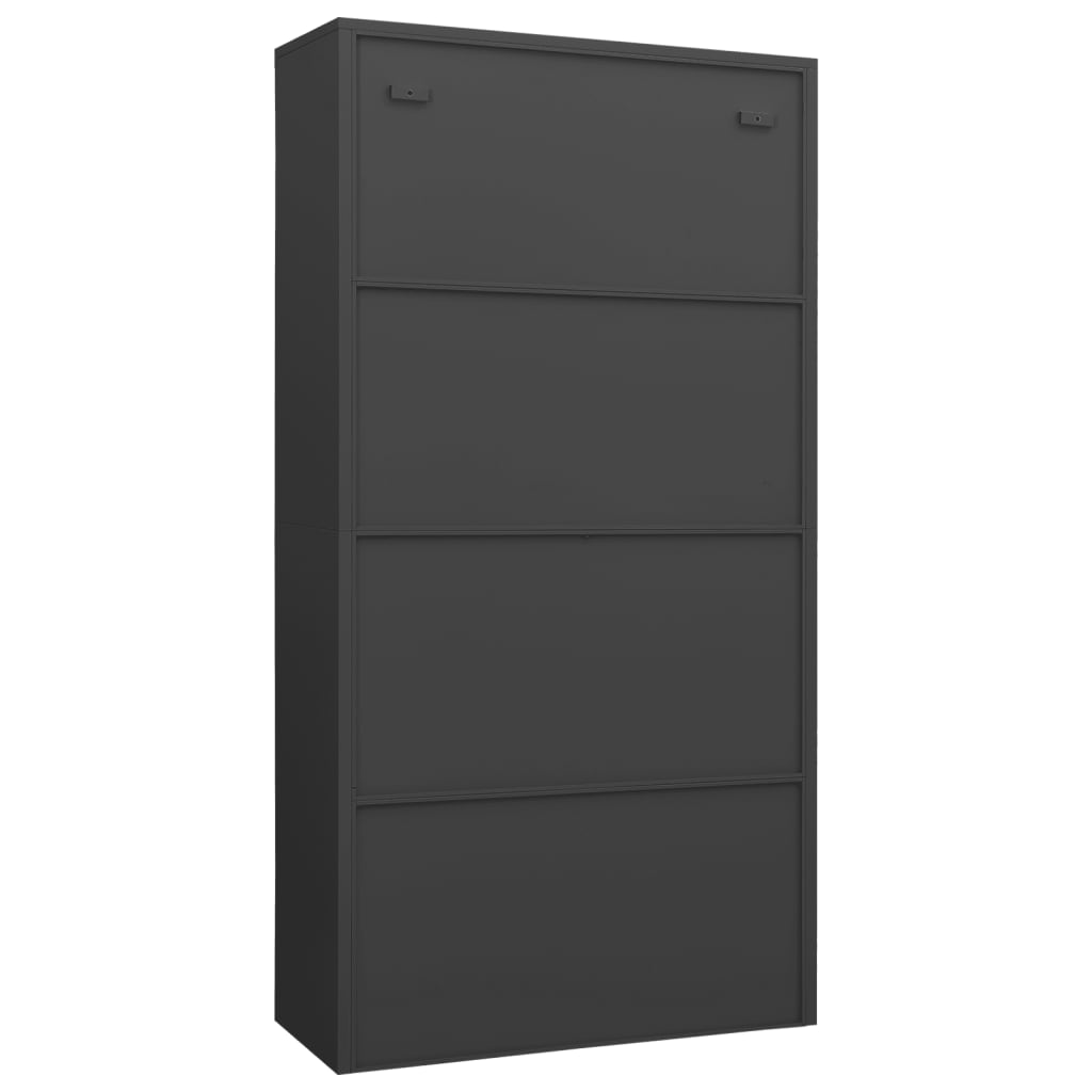 8720286564042_g_en_hd_3 vidaXL Locker Cabinet Anthracite 90x40x180 cm Steel - Image 5