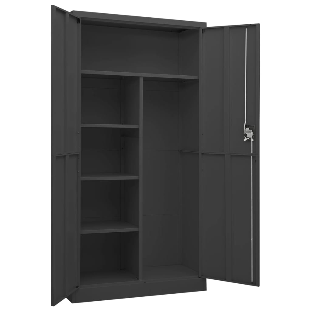 8720286564042_g_en_hd_4 vidaXL Locker Cabinet Anthracite 90x40x180 cm Steel - Image 6
