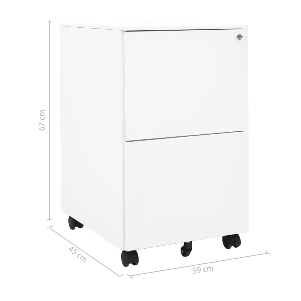 8720286564059_g_en_hd_9 vidaXL Mobile File Cabinet White 39x45x67 cm Steel - Image 10