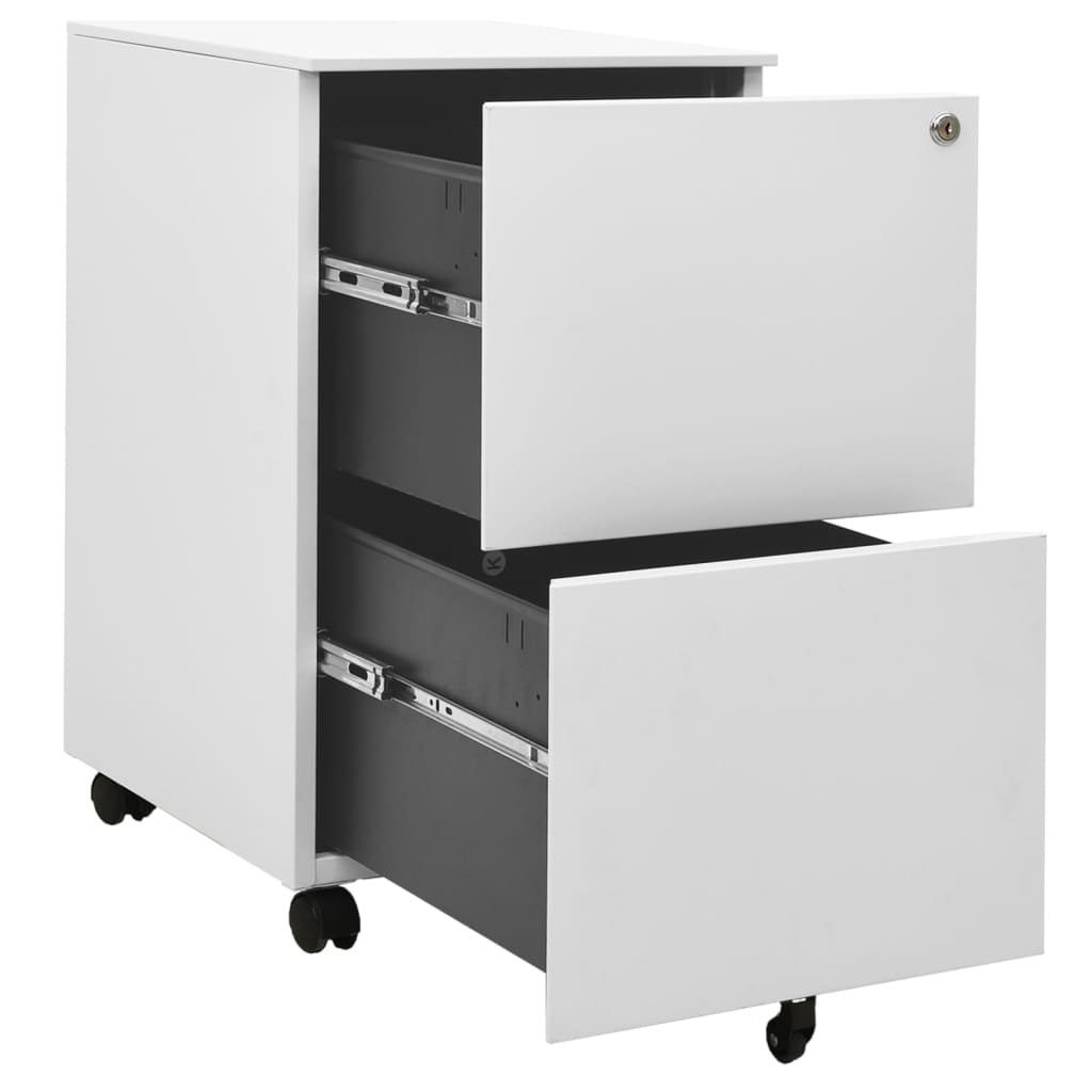 8720286564066_g_en_hd_4 vidaXL Mobile File Cabinet Light Grey 39x45x67 cm Steel - Image 5