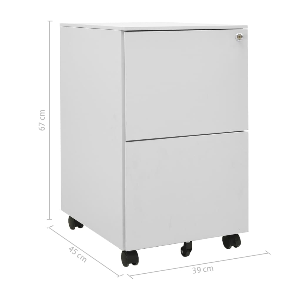 8720286564066_g_en_hd_9 vidaXL Mobile File Cabinet Light Grey 39x45x67 cm Steel - Image 10