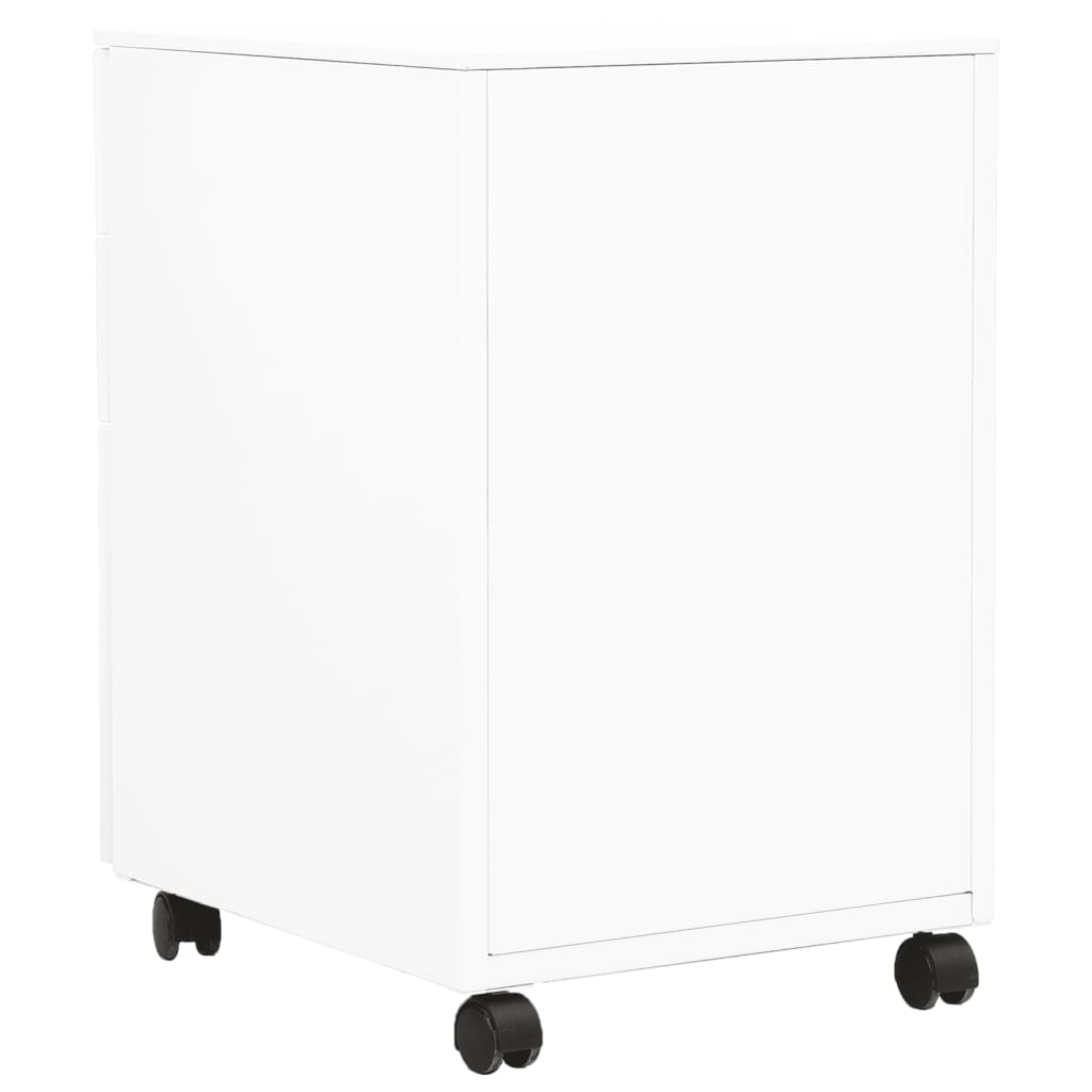 8720286564097_g_en_hd_3 vidaXL Mobile File Cabinet White 39x45x60 cm Steel - Image 4