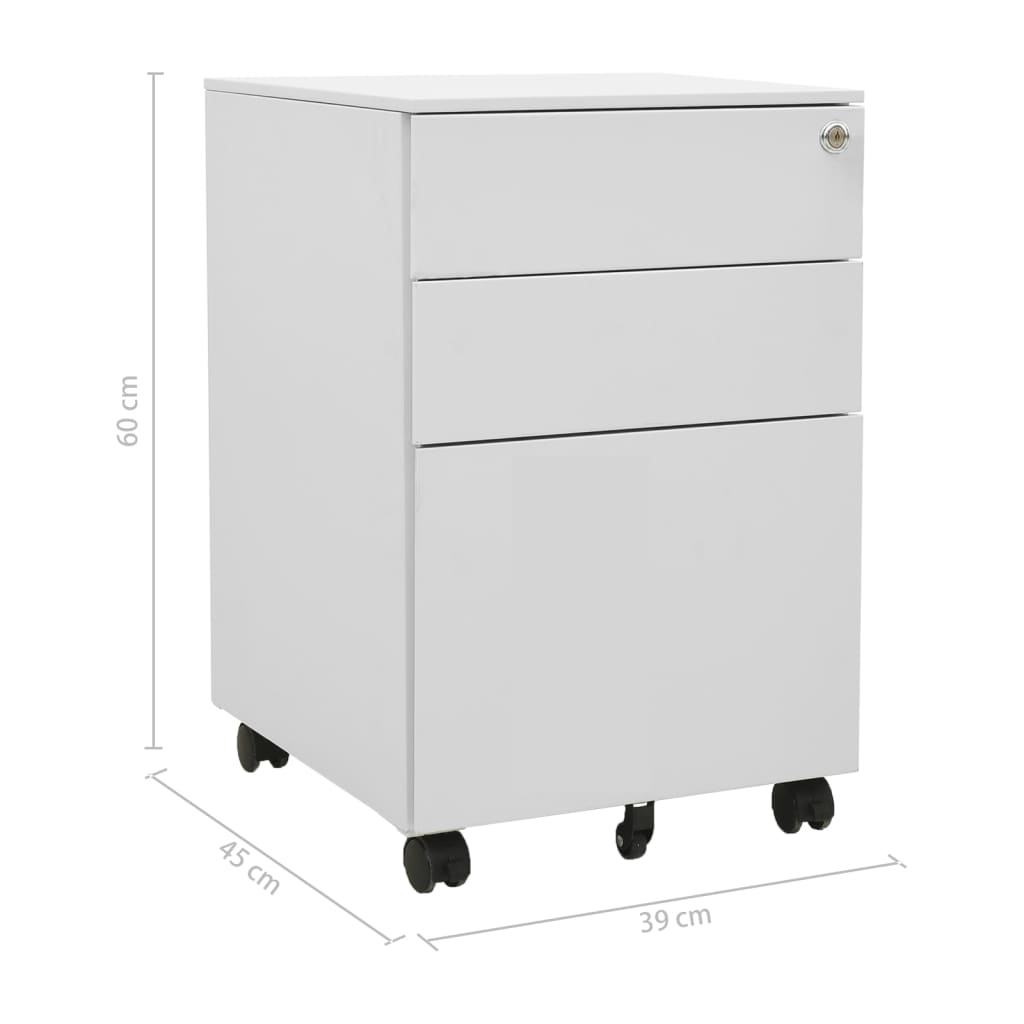 8720286564103_g_en_hd_10 vidaXL Mobile File Cabinet Light Grey 39x45x60 cm Steel - Image 12
