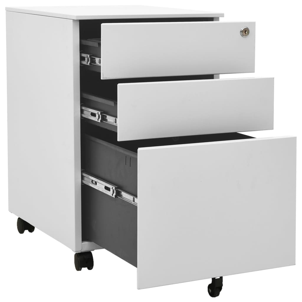 8720286564103_g_en_hd_4 vidaXL Mobile File Cabinet Light Grey 39x45x60 cm Steel - Image 6