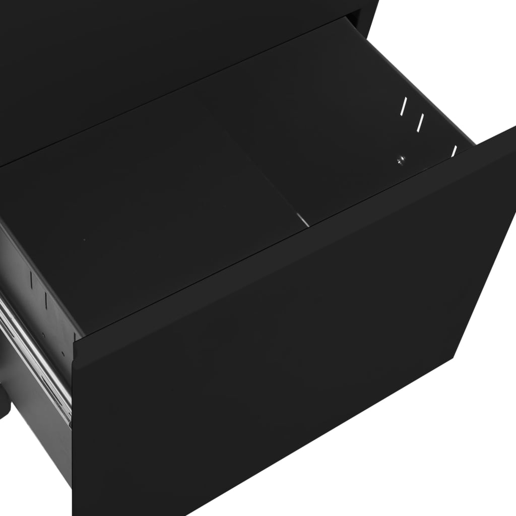 8720286564110_g_en_hd_6 vidaXL Mobile File Cabinet Black 39x45x60 cm Steel - Image 7