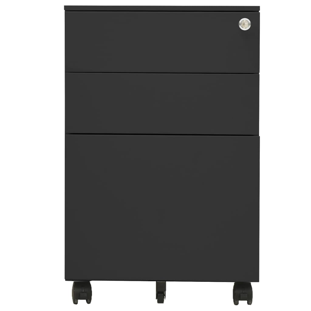 8720286564127_g_en_hd_1 vidaXL Mobile File Cabinet Anthracite 39x45x60 cm Steel - Image 2