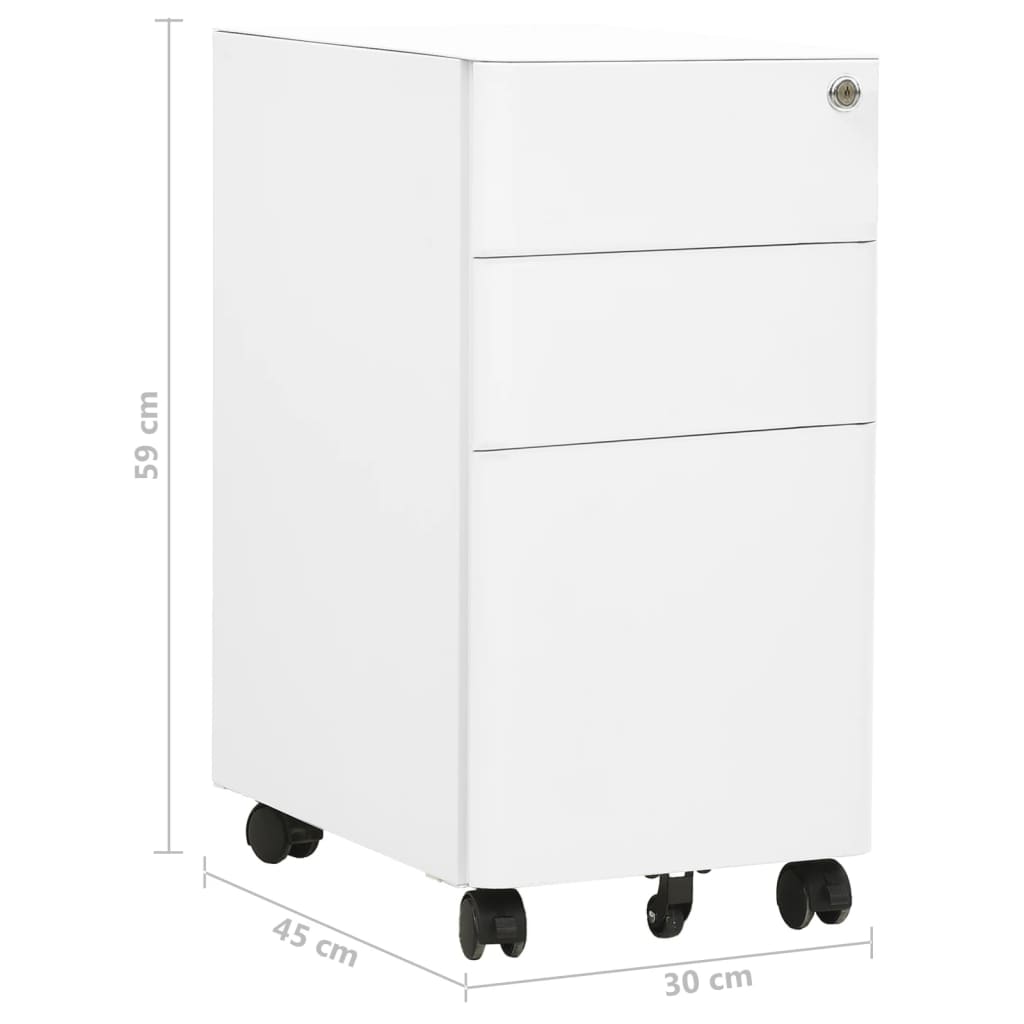 8720286564134_g_en_hd_11 vidaXL Mobile File Cabinet White 30x45x59 cm Steel - Image 13