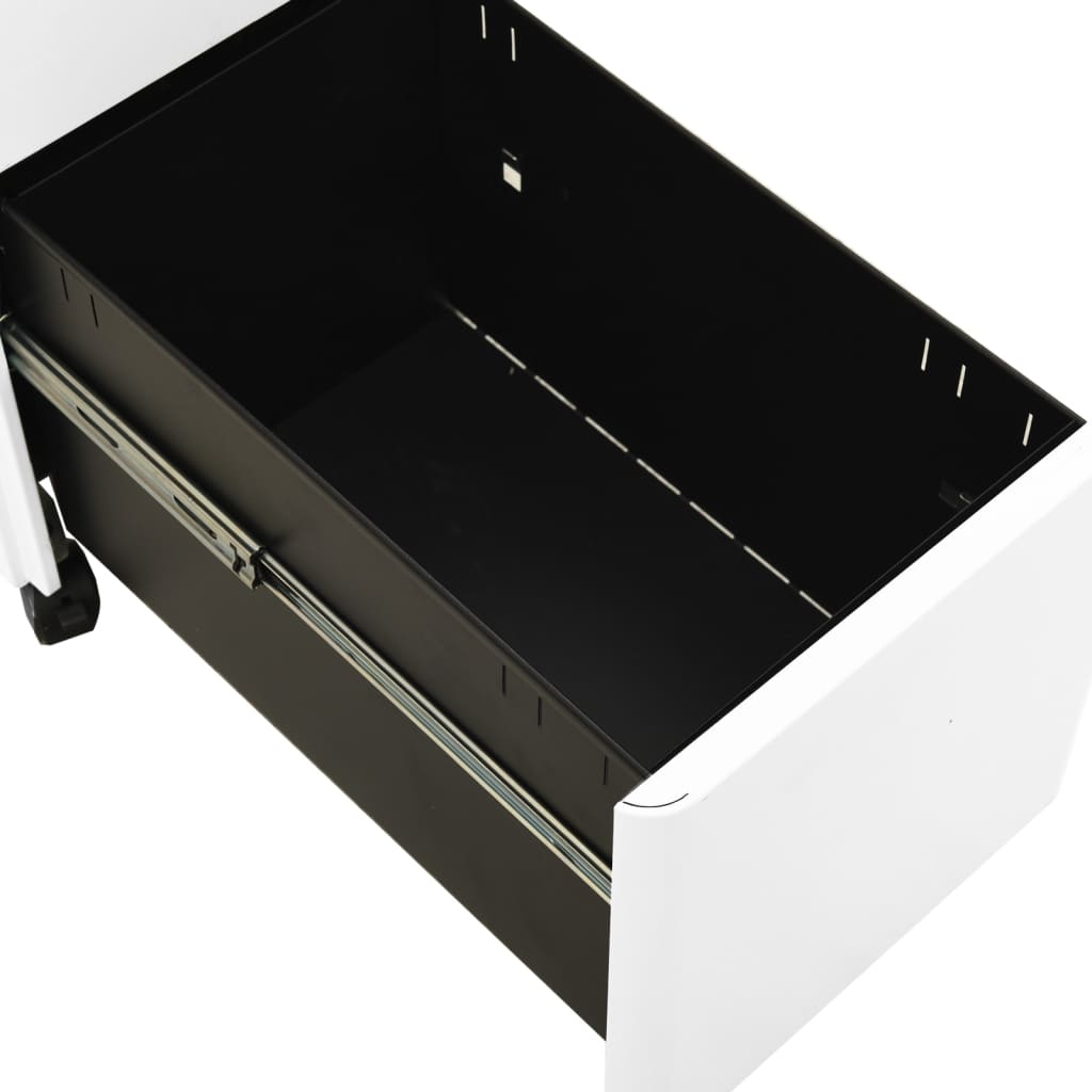 8720286564134_g_en_hd_6 vidaXL Mobile File Cabinet White 30x45x59 cm Steel - Image 8