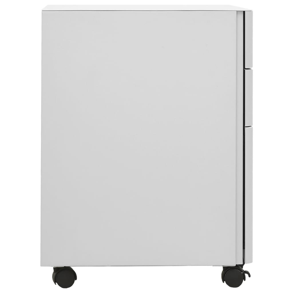 8720286564141_g_en_hd_2 vidaXL Mobile File Cabinet Light Grey 30x45x59 cm Steel - Image 3
