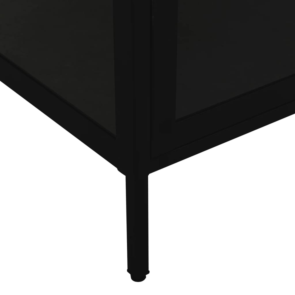 8720286564448_g_en_hd_6 vidaXL Display Cabinet Black 90x40x180 cm Steel and Tempered Glass - Image 9