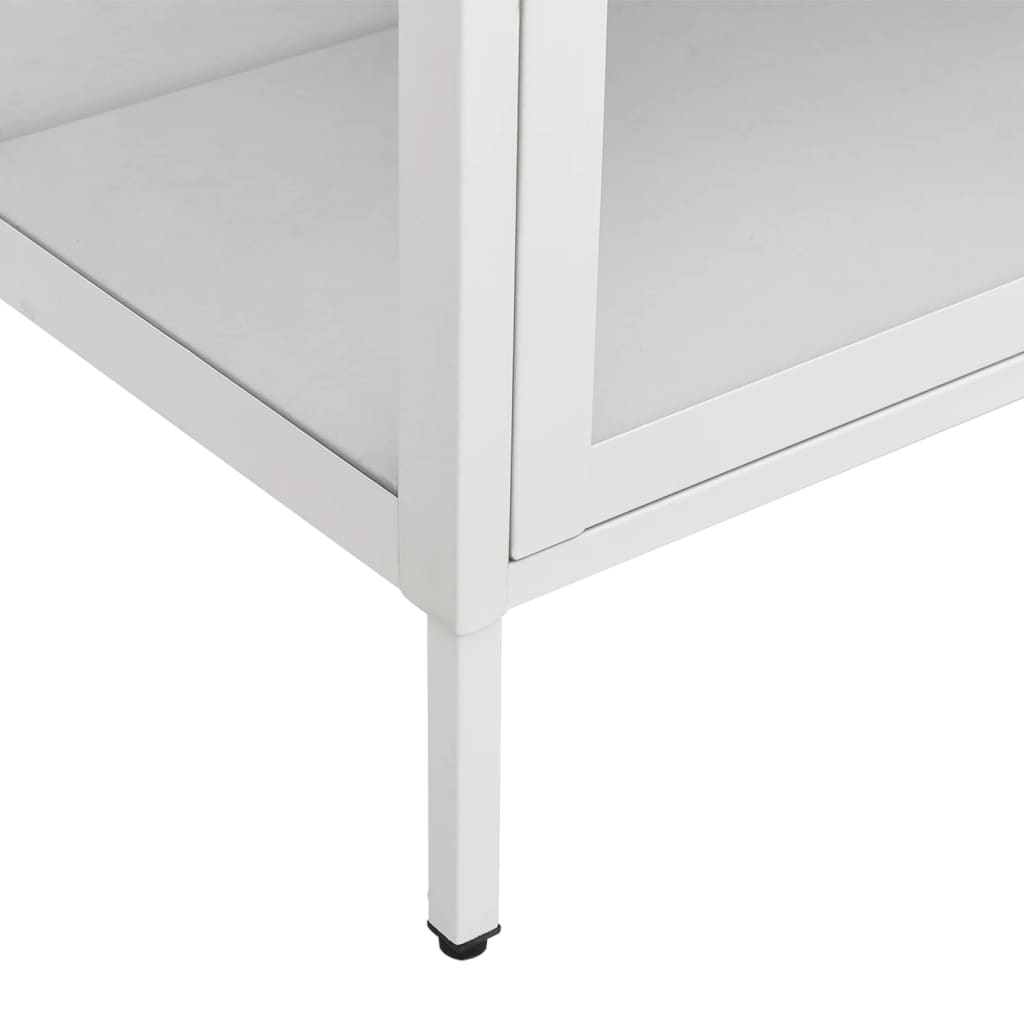 8720286564455_g_en_hd_6 vidaXL Display Cabinet White 90x40x180 cm Steel and Tempered Glass - Image 9