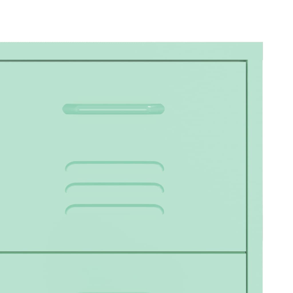 8720286564615_g_en_hd_5 vidaXL Drawer Cabinet Mint 80x35x101.5 cm Steel - Image 8