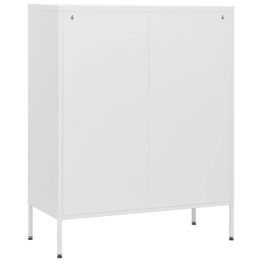 8720286565186_g_en_hd_3 vidaXL Chest of Drawers White 80x35x101.5 cm Steel - Image 6