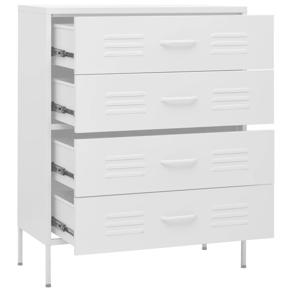 8720286565186_g_en_hd_4 vidaXL Chest of Drawers White 80x35x101.5 cm Steel - Image 7
