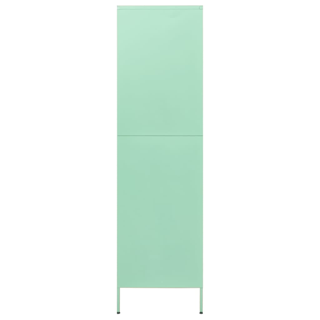 8720286565605_g_en_hd_2 vidaXL Wardrobe Mint 90x50x180 cm Steel - Image 5