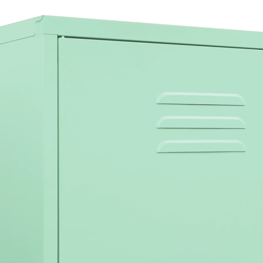 8720286565605_g_en_hd_6 vidaXL Wardrobe Mint 90x50x180 cm Steel - Image 9
