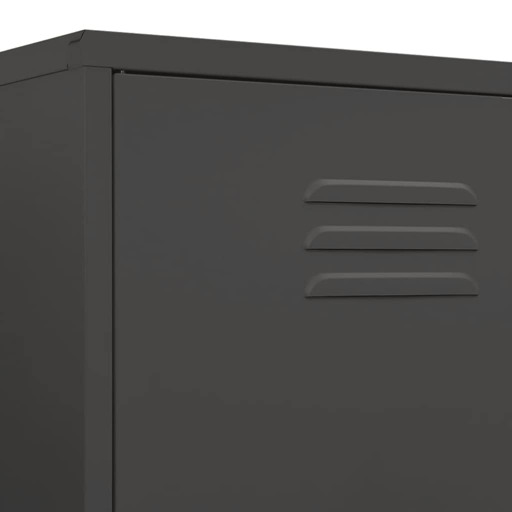 8720286565612_g_en_hd_6 vidaXL Wardrobe Anthracite 90x50x180 cm Steel - Image 9