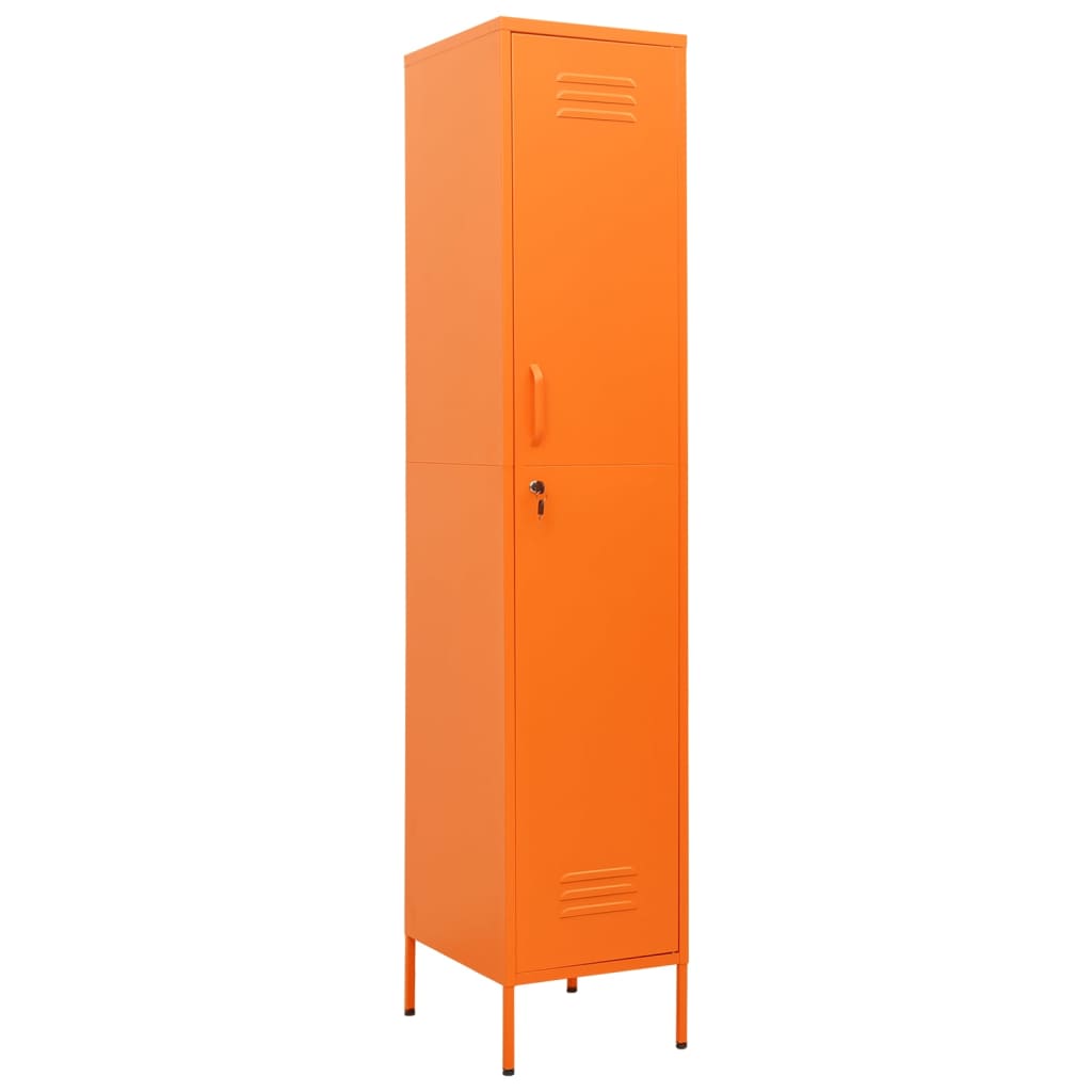 8720286565674_a_en_hd_1 vidaXL Locker Cabinet Orange 35x46x180 cm Steel - Image 2