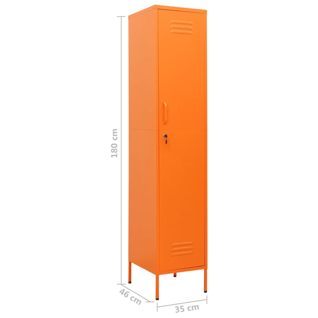 8720286565674_g_en_hd_7 vidaXL Locker Cabinet Orange 35x46x180 cm Steel - Image 10