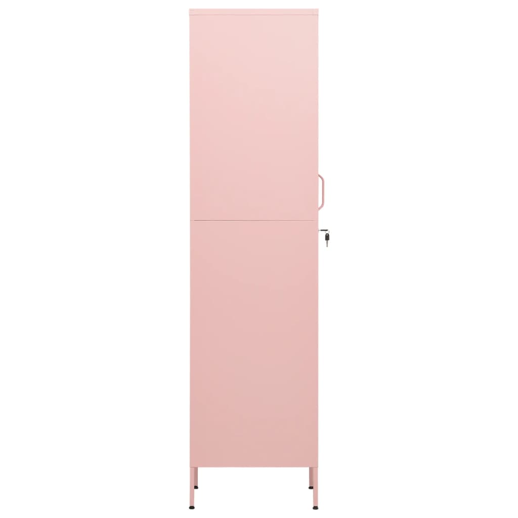 8720286565681_g_en_hd_2 vidaXL Locker Cabinet Pink 35x46x180 cm Steel - Image 5