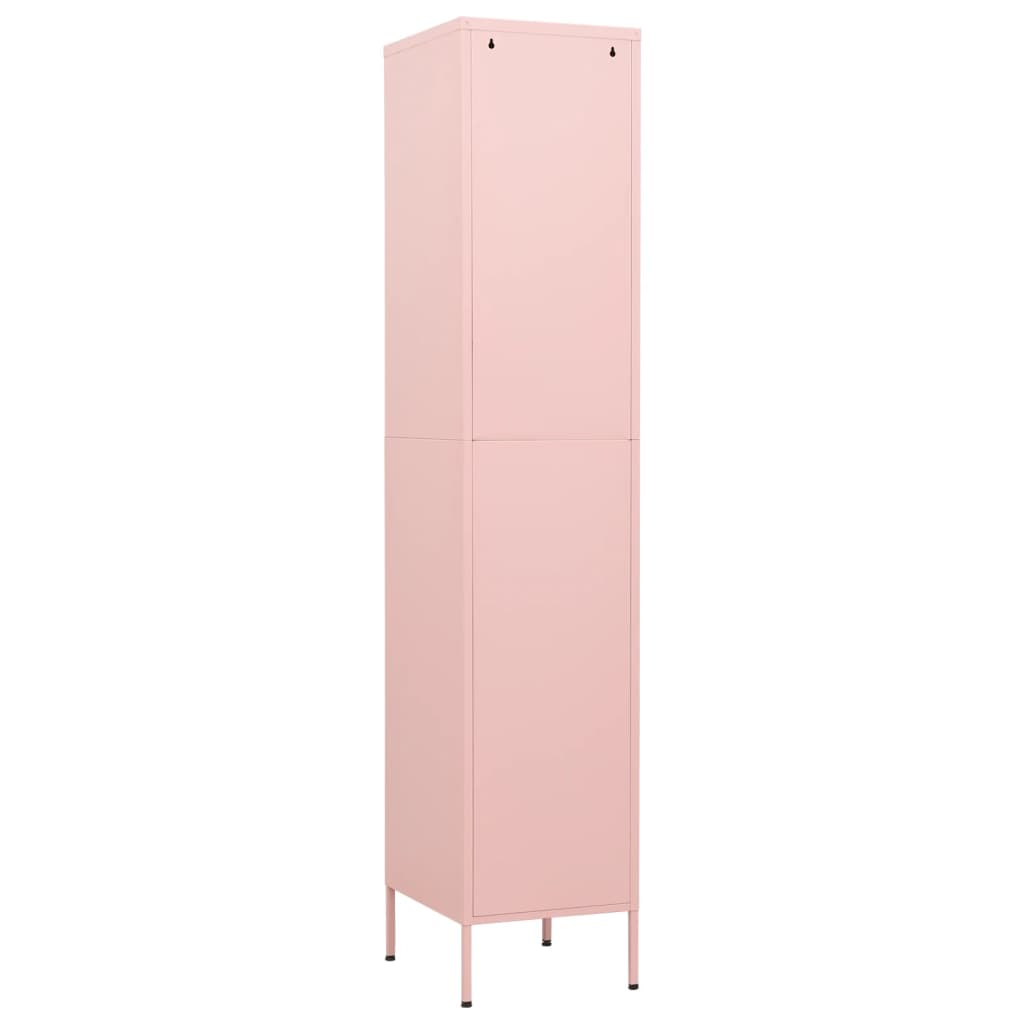 8720286565681_g_en_hd_3 vidaXL Locker Cabinet Pink 35x46x180 cm Steel - Image 6