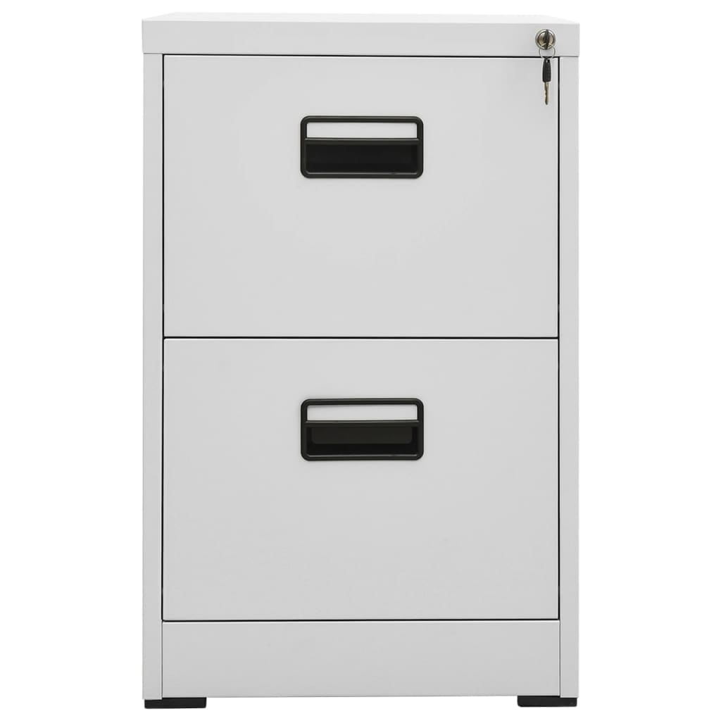8720286565834_g_en_hd_1 vidaXL Filing Cabinet Light Grey 46x62x72.5 cm Steel - Image 2